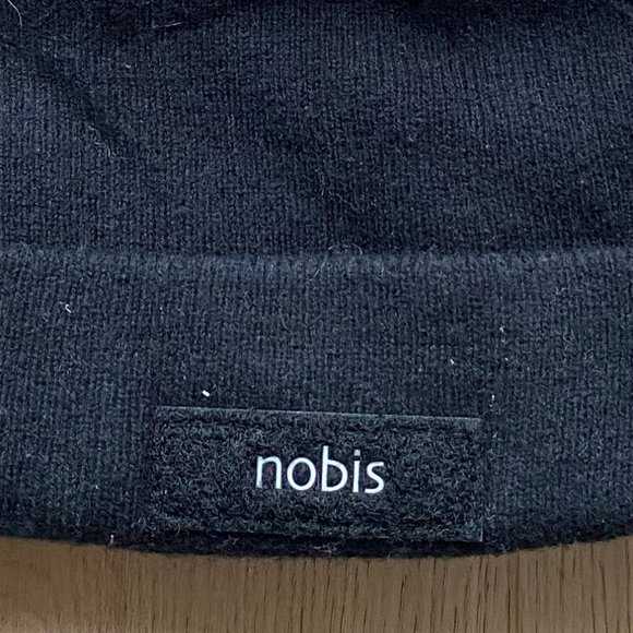 Nobis Black Merino Wool Hat - Picture 3 of 3